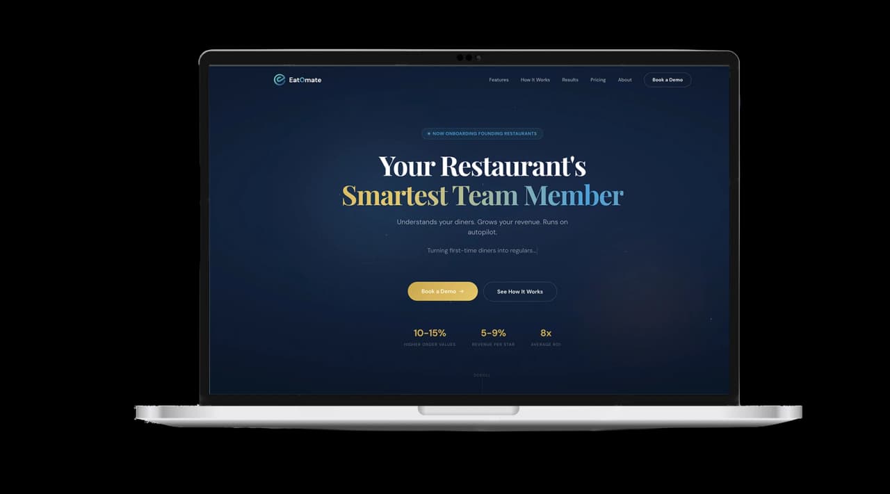 EatOmate.ai digital menu platform