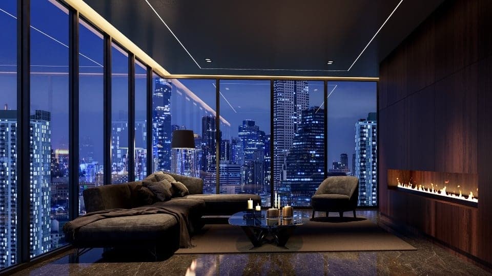 Luxury modern home exterior